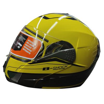 China Hot Sun Shield New Arrival Helmet Motorcycle Flip Up New Sale Model Helmets ABS Motorcycle Detachable Helmet B700 for sale