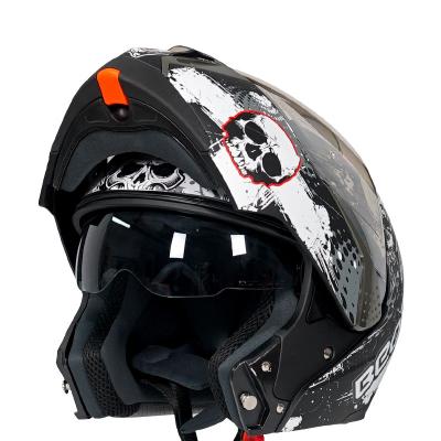 中国 Sun Shield Helmets Motorcycle Full Face Motorcycle Helmet Riding Motocross Racing Moto Bike Helmet B700 販売のため