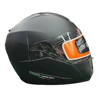 Китай Sun Shield Factory Wholesale Fiberglass Motorcycle Helmets Qualified EU Standard Material PU Helmet Motocross Racing Open Face Helmet B700 продается