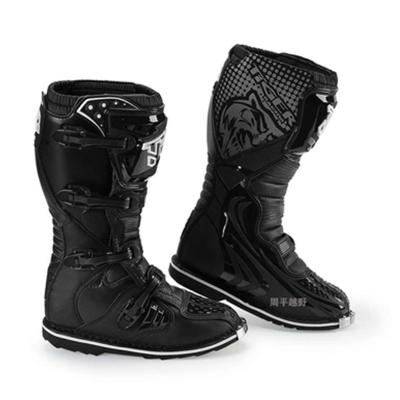 中国 Wholesale Anti-Static Motorcycle Shoes Mens Motorcycle Racing Sports Boots Waterproof Protective Motorbike Motocross Boots E001 販売のため