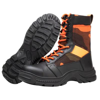 Chine Leather Steel Toe Cow Safety Shoes Work Boots Steel Toe Fire Shoes Mens Fire Jungle Safety Shoes For Men 928 à vendre