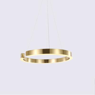 China Modern Morden Extra Large Brass Metal Lantern Home Dining Table Lights Than Lead Chandelier Ring Restaurant Hotel Lighting Crystal Pendant Li for sale