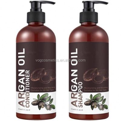 China Argan Oil Hair Care Pure Natural Organic Hair Loss Shampoo Best Private Label Anti Loss Prevention for sale