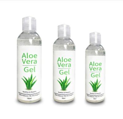 China Natural Vera Gel Face Moisturizer Anti Aloe Moisturizer Private Label Wrinkle Whitening Face Cream Aloe Essence For Skin Sunburn Repair Gel for sale