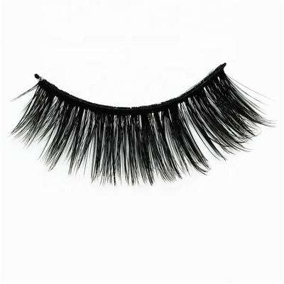 China 3D Box Natural Faux Mink Eyelashes Vendor Natural Thick Custom Long Packaging False Eyelash for sale