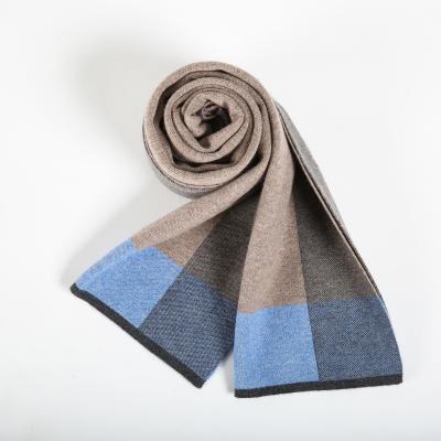 China Custom Wool Scarves Mens Winter 100% Cashmere Cashmere Scarf for sale