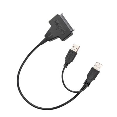 China High Speed ​​USB 2.0 Multi Function Easy Line Data Transfer Cable Mobile Hard Disk Data SATA 22 Pin Drive Cable for sale