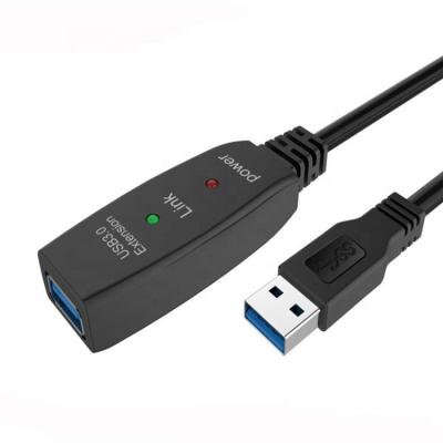 China COMPUTER USB3.0 Male to Female Signal Amplifier 5M-30M USB Extension Cord with Micro Power for sale