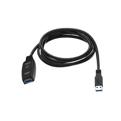 China Active COMPUTER USB3.0 Repeater Cable Male To Female Extension Cable 5m-30m With Signal Booster for sale