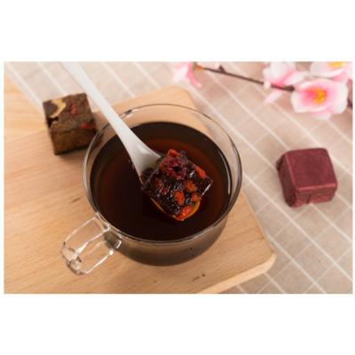 China Make tea boxed high quality brown sugar blocks, ginger tea and medicinal tea for making tea with various flavors for sale