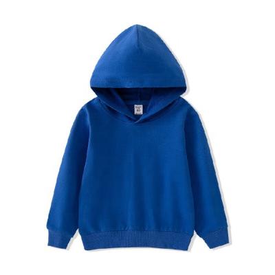 China Latest Long Sleeave Cotton O Neck Casual Children's Clothing Hoodies Unisex White Hoodie Kids Clothing for sale