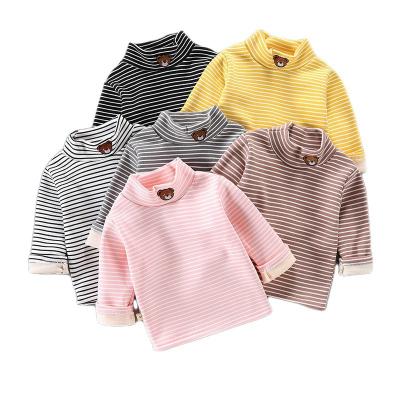 China Autumn Undershirts Mens Long Sleeve Girls Winter T-Shirts T-Shirts Viable Children Clothing For Kids Boys Girls T-shirts for sale