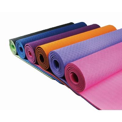 China Non Slip Manufacturer Design Custom Tpe Organic Eco Friendly Yoga Mat for sale