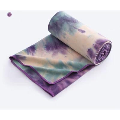 China Yoga Exercises Factory Direct Sale Custom Portable Non Slip Beach Yoga Microfiber Super Absorbent Towel for sale