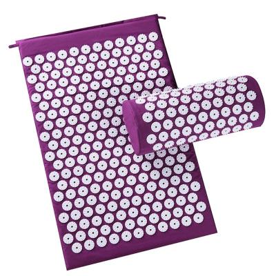 China yoga & Eco-Friendly Deep Acupressure Mat And Pillow Pilate Cloth Yoga Massage Set for sale