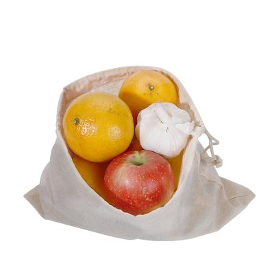 China High Quality BIODEGRADABLE Cotton Custom Product Bags Reusable Drawstring Bag No Bags Cotton Waste for sale