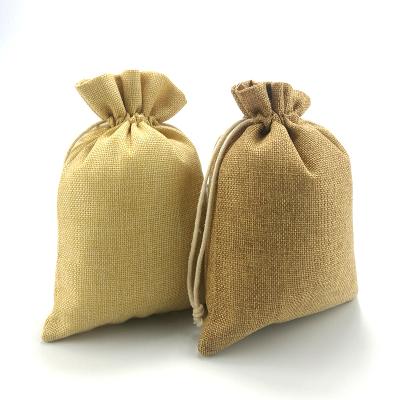 China Eco-Friendly Christmas Halloween New Year Candy Bags Party Wrapping Gift Bags Extra Large Natural Hessian Baby Shower Wedding for sale