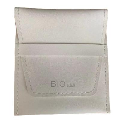 China MOQ Small White Velvet Jewelry Packaging Pouches With Drawstrings Packaging Gift Bags And Pouches Custom Logo for sale