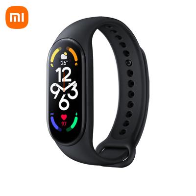 China Waterproof Xiaomi MI Band 7 APP Control Color AMOLED Screen Miband 7 Oxygen Fitness Blood Smart Bracelet 6 Band for sale