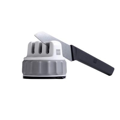 China Stocked Xiaomi Mijia Mini Knife Sharpener Suction Kitchen Sharpener Super One-handed Sharpening Tool for sale