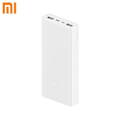 China Type-c Fast Two-way Fast Micro Charge Bank 3 20000mAh 18W Input Power Charging Support Xiaomi Power Bank for sale