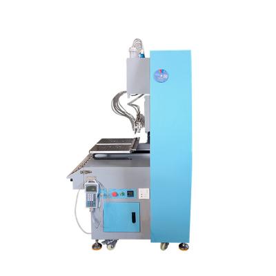 China Printing Stores Factory Price Automatic PVC Glue 3 Axis Dispenser Machine Make Logo Patch for sale