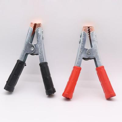 China Hot Sale Metal Clip Crocodile Clip Strong Electrical Plastic Battery Cable Fixed Small for sale