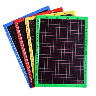 China Kids Popular Factory Black Slate School Blackboard Africa Blackboard Student Board Student Board With Frame ABC Board Stationery 1825 for sale