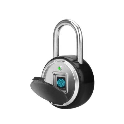 China Body: 6061 Alloy Digital Fingerprint Protection Smart Lock Biometric Authentication Waterproof Fingerprint Padlock for sale