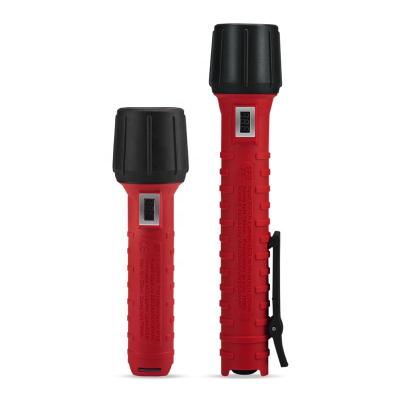 China Waterproof Sturdy Industrial LED Flashlight For Outdoor Camping Torch Rise Rechargeable Light for sale