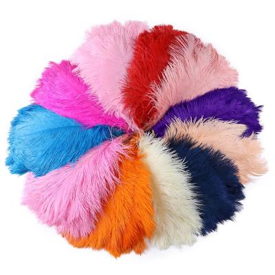 China Home decoration adorn band hats wholesale decorative 35-40cm cheap ostrich craft plumas avestruz feather bulk natural carnival for sale