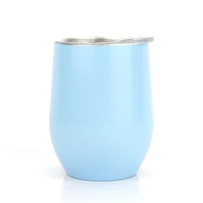 China Sustainable Cheap Personalized Stainless 12oz Vacuum Insulated Cup With Cover for sale