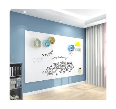 China Self Adhesive Flexible Dry Erase Iron Erase Magnetic Whiteboard Whiteboard Decal Easy Back for Writing and Learning for sale