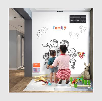 China Premium Quality Iron Self Adhesive Dry Erase Magnetic Flexible Back Erase Magnetic Flexible Whiteboard For Home Office School Wall for sale