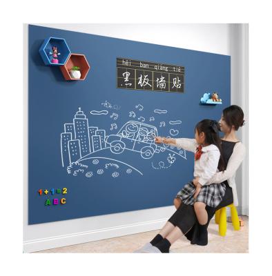 China Easy Iron Flexible Back Premium Quality Magnetic Wet Erase Chalkboard Decal for Home Office School Wall for sale