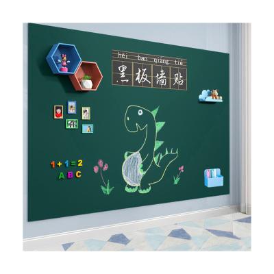 China Easy Iron Flexible Back Premium Grade Magnetic Wet Erase Chalkboard Wallpaper for Home Office School for sale