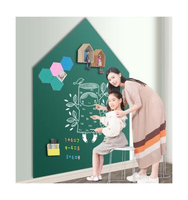 China Premium Quality Easy Iron Flexible Back Magnetic Wet Erase Chalkboard Stickers for Home Office School Wall for sale