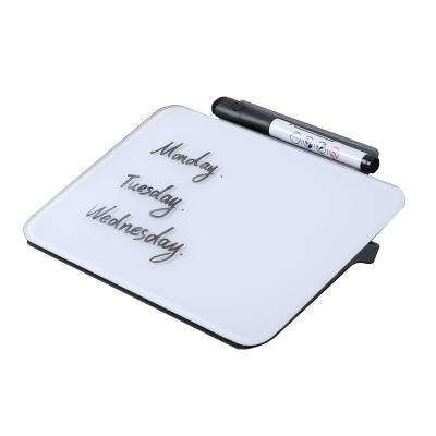 China Matching Computer Keyboard With Creative Logo Organizer School And Office Supply Design Min Size Desktop Glass Whiteboard Custom Made For Daily Reminder Schedule for sale