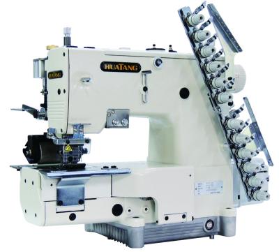 China Garment Shops Double Needle Feed Chain Stitch Machine (Jump Stitch) for sale