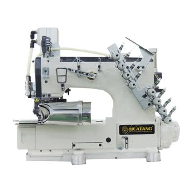 China NEW 1-4 needles belt machine with direct drive motor semi-automatic fabric&thread cutting sewing machine factories in China 4 for sale