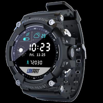 China Waterproof Heart Rate Monitor Global Version GPS Navigation LOKMAT Watch ATTACK 2 Smartwatch Sports 5 Atmosphere Fitness Tracker for sale