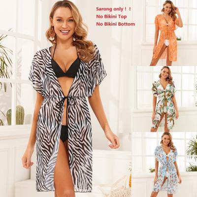 China Women QUICK DRY Swimwear Cover Up Beach Wear Kaftan Sarongs Loose Swimwear Bathing Suit for sale