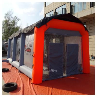 China Car Painting Chinese Factory Cheap Inflatable Paint Booth Filters Blowers Air To Blast Portable Mobile Spray Booths For Auto Cars for sale