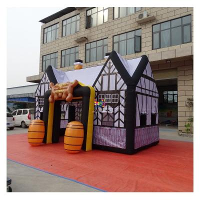 China Large Bar Party Inflatable Irish Outdoor Party Tent Inflatable Bar Tent For Bar Event for sale