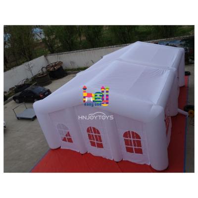 China Inflatable Party Trade Show Tent Inflatable Tent With Led Light For Sale for sale