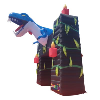 China Event Dinosaur Inflatable Advertising Model Inflatable Archway Inflatable Entrance Gate for sale