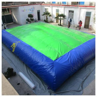 China Commercial Grade PVC Snowboard Inflatable Landing Land Inflatable Snowboard Stunt Airbag Airbags For Stunts for sale