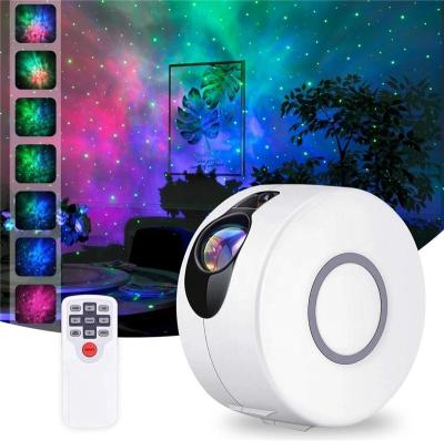 China Starry Sky Atmosphere LED Projector Lamp Aurora Star Rotating Night Light Cloud Nebula Lamp Romantic Starry Colorful Kids Gift for sale