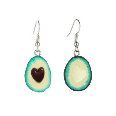 China BOHEMIA 2020 VSCO Stuff Fashion Earrings Women Girls Avocado Earrings for sale