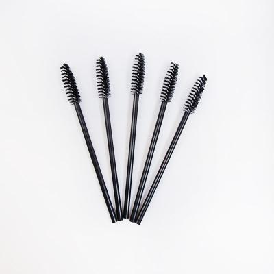 China Hollow Mascara Brush J06 Disposable Magic Wands Tube Makeup Brush For Eyelash Extension for sale